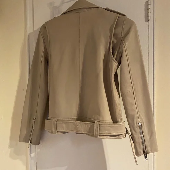 NWOT Walter Baker Kingsley Leather Biker Jacket Size XS - Picture 4 of 9